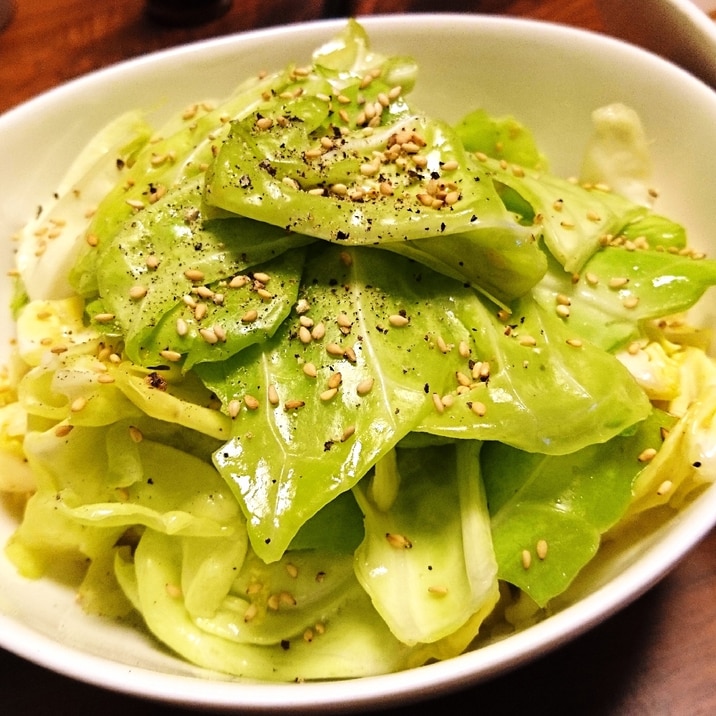 やみつき!塩キャベツ